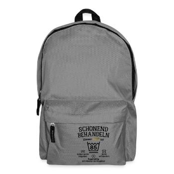 85. Geburtstag Schonend Behandeln 85 VIP ist 85 - Rucksack - Mittelgrau - Vorne