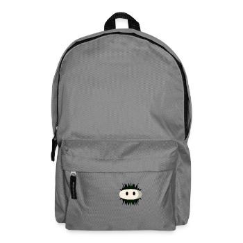 Süßer Kawaii Seeigel - Rucksack - Mittelgrau - Vorne