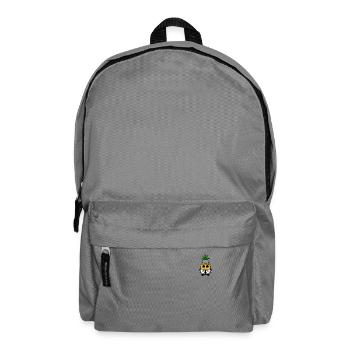 Pineapple Gangster Mafia Kawaii Design Pocket - Backpack - elephant grey - Front