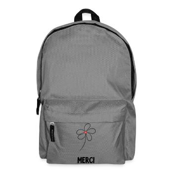 GELIEBTE. HERZ. MEISTER. VIELEN DANK. DANKE HERRIN. - Rucksack - Mittelgrau - Vorne