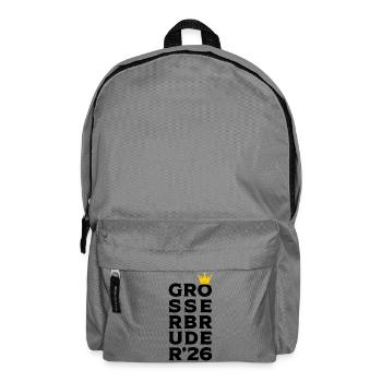 Big Brother 2026 Crown Pregnancy Baby - Backpack - elephant grey - Front