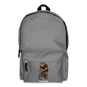 Bicycle Road Bike Cyclist Bike Sport Mountain Bike - Backpack - elephant grey - Front