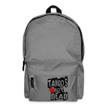 Tango is not Dead - Tango Dance Shirt - Backpack - elephant grey - Front