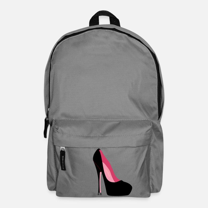 Stiletto High Heels - Rucksack - Mittelgrau