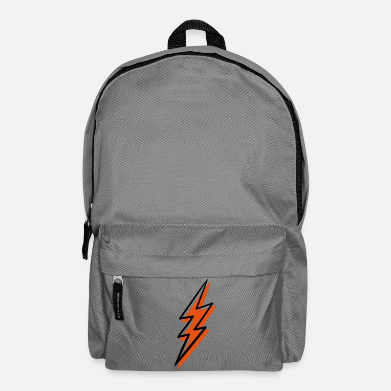 Foudre de feu en spirale - Sac à dos - gris éléphant