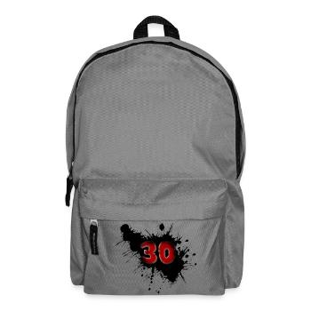 30th birthday - Backpack - elephant grey - Front