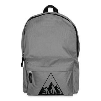 Berge - Rucksack - Mittelgrau - Vorne