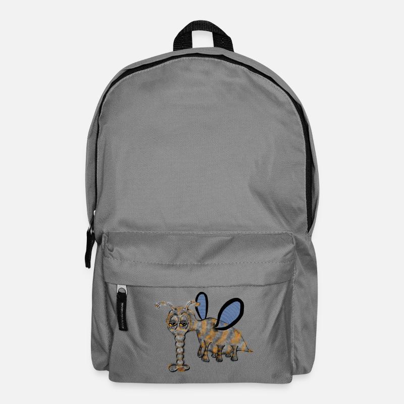 Fliege - Fly - Rucksack - Mittelgrau