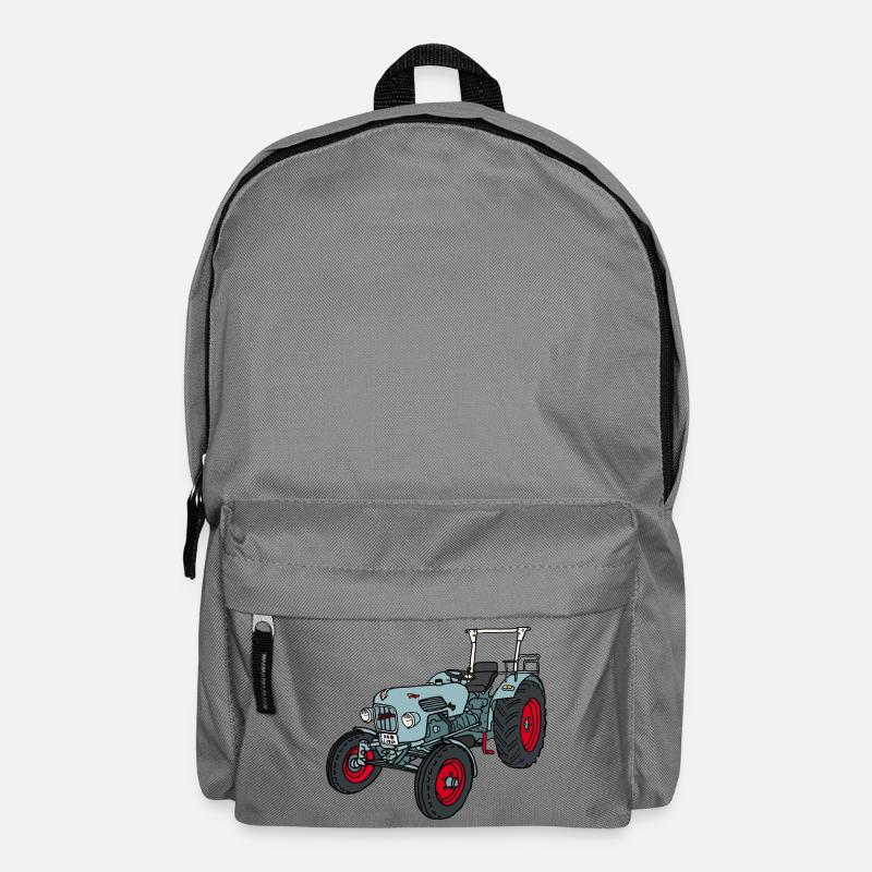Der Gestreifte - Rucksack - Mittelgrau