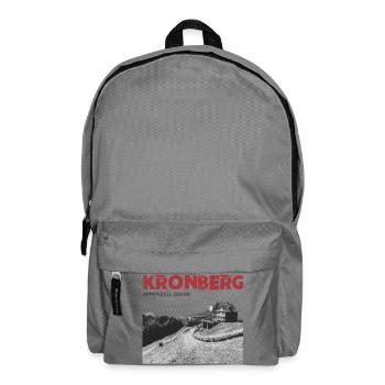Schweizer Berge T-Shirt Appenzell Kronberg - Rucksack - Mittelgrau - Vorne