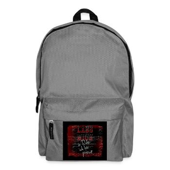 LEAVE ME alone I'm annoyed - mouse pad - Backpack - elephant grey - Front