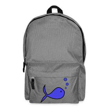 FISCH. APRILSCHERZ. FEIERTAG. SOMMER. OSTERN - Rucksack - Mittelgrau - Vorne