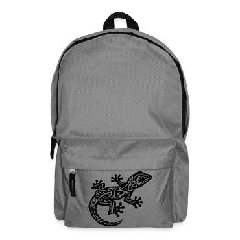 Lézard tribal - Sac à dos - gris éléphant - Devant