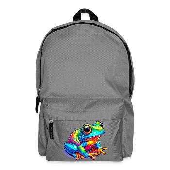 Frog - Backpack - elephant grey - Front
