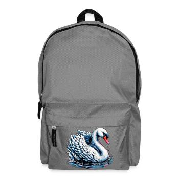 Schwan - Rucksack - Mittelgrau - Vorne