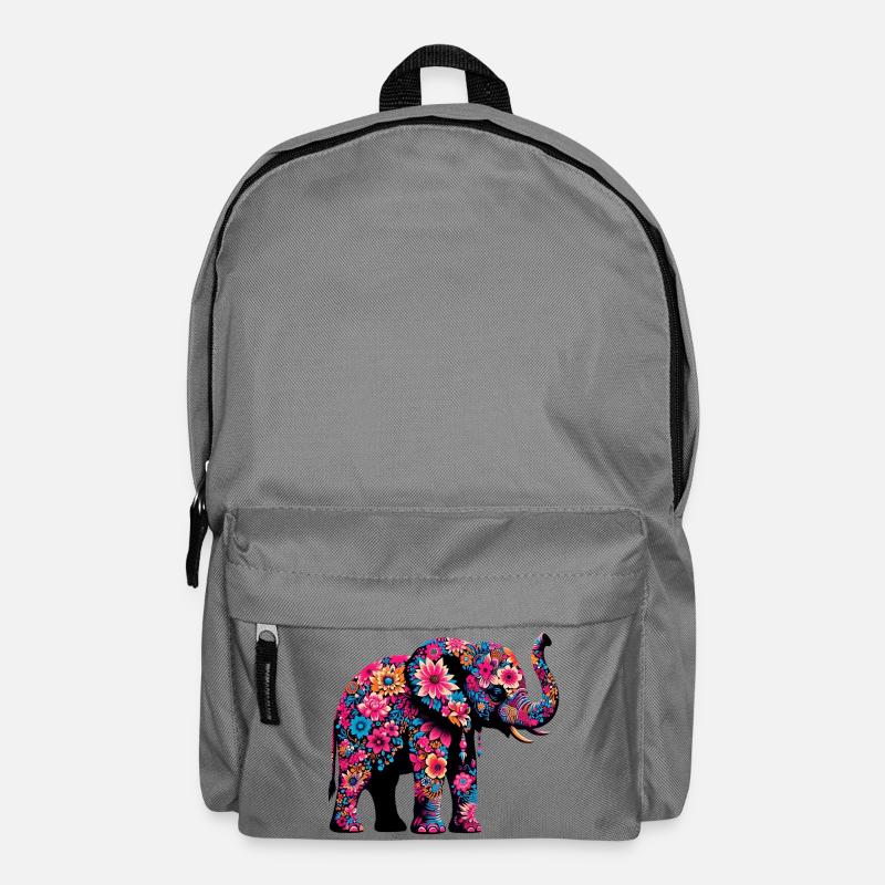 Elefant - Rucksack - Mittelgrau