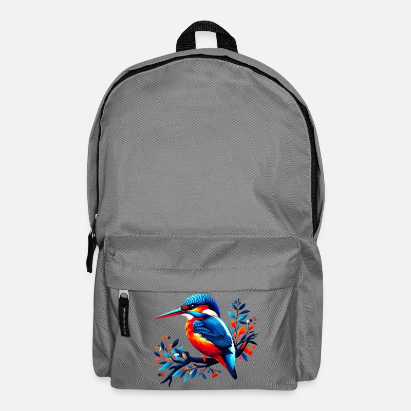 Eisvogel - Rucksack - Mittelgrau