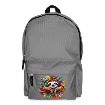 Faultier - Rucksack - Mittelgrau - Vorne