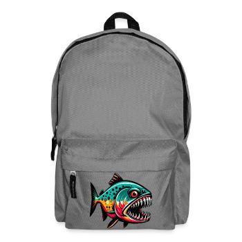 Piranha - Rucksack - Mittelgrau - Vorne