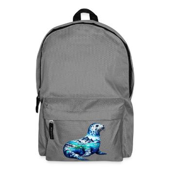 Seal - Backpack - elephant grey - Front
