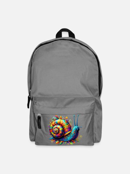 Escargot - Sac à dos - gris éléphant