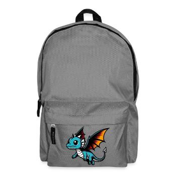 Dragon - Backpack - elephant grey - Front
