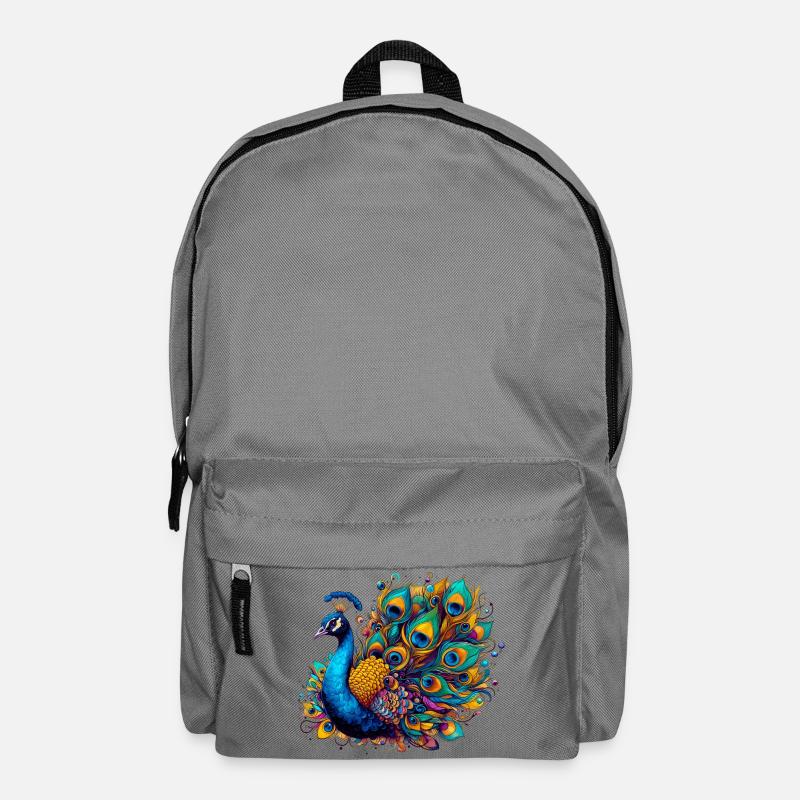Paon - Sac à dos - gris éléphant