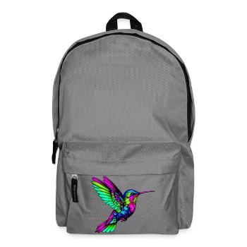 Kolibri - Rucksack - Mittelgrau - Vorne
