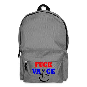 fuck vance - Backpack - elephant grey - Front