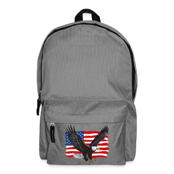 USA - Rucksack - Mittelgrau - Vorne