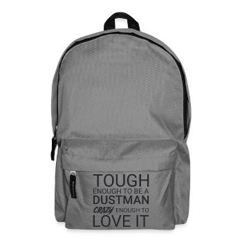 Dustman Crazy - Backpack - elephant grey - Front
