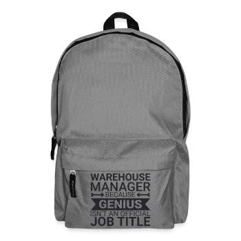 Warehouse Manager Genius - Rucksack - Mittelgrau - Vorne