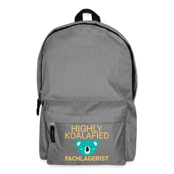Fachlagerist Koalafied - Rucksack - Mittelgrau - Vorne