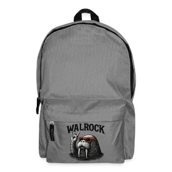 Walrock – Le morse à bascule avec des lunettes de soleil - Sac à dos - gris éléphant - Devant