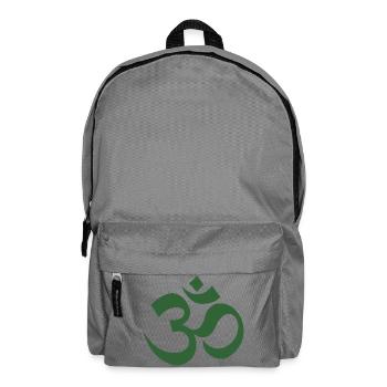 Om Symbol Dharma Muster - Rucksack - Mittelgrau - Vorne