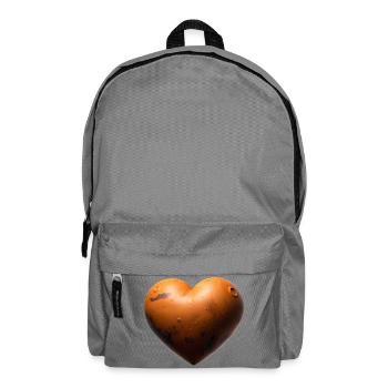 MARS-LIEBHABER – Frieden & Liebe - Rucksack - Mittelgrau - Vorne