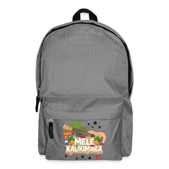 Hawaiian Ukulele Uke Christmas - Rucksack - Mittelgrau - Vorne