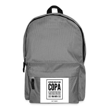 My Cup: Broken Life and Odds - Backpack - elephant grey - Front
