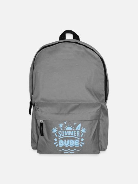 Sommer Dude Surf Logo - Rucksack - Mittelgrau