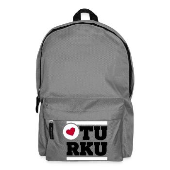 LoveTurku - Backpack - elephant grey - Front