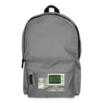 I Survived Y2K - Backpack - elephant grey - Front