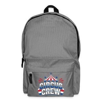Circus Crew Funny Children's Circus - Backpack - elephant grey - Front