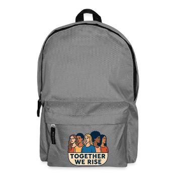 Together we stand up - Backpack - elephant grey - Front