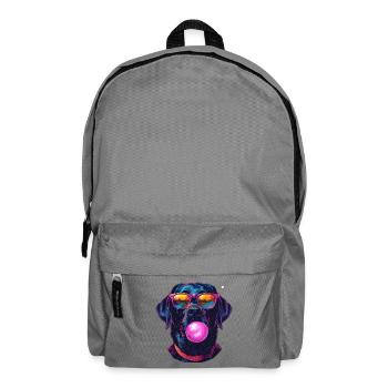 Labbie with bubblegum - Backpack - elephant grey - Front