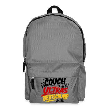 Couch Ultras Deutschland 2026 - Rucksack - Mittelgrau - Vorne
