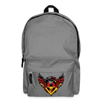 Soccer Germany Coat of Arms - Backpack - elephant grey - Front