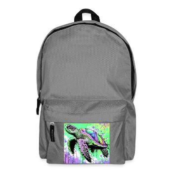 tortue - Sac à dos - gris éléphant - Devant