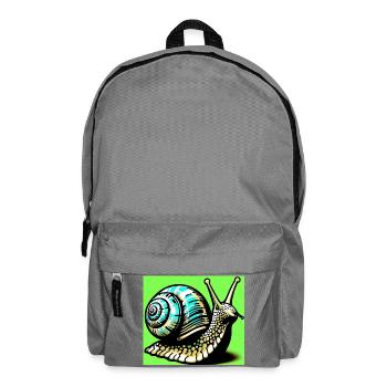 Schnecke - Rucksack - Mittelgrau - Vorne