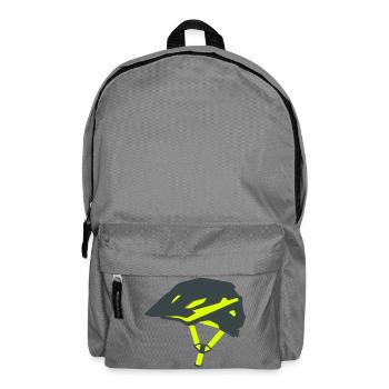 Graphique du casque de vélo Enduro - Sac à dos - gris éléphant - Devant