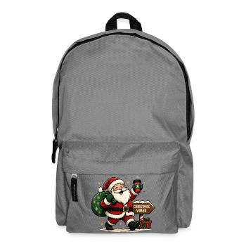christmas vibes - Rucksack - Mittelgrau - Vorne